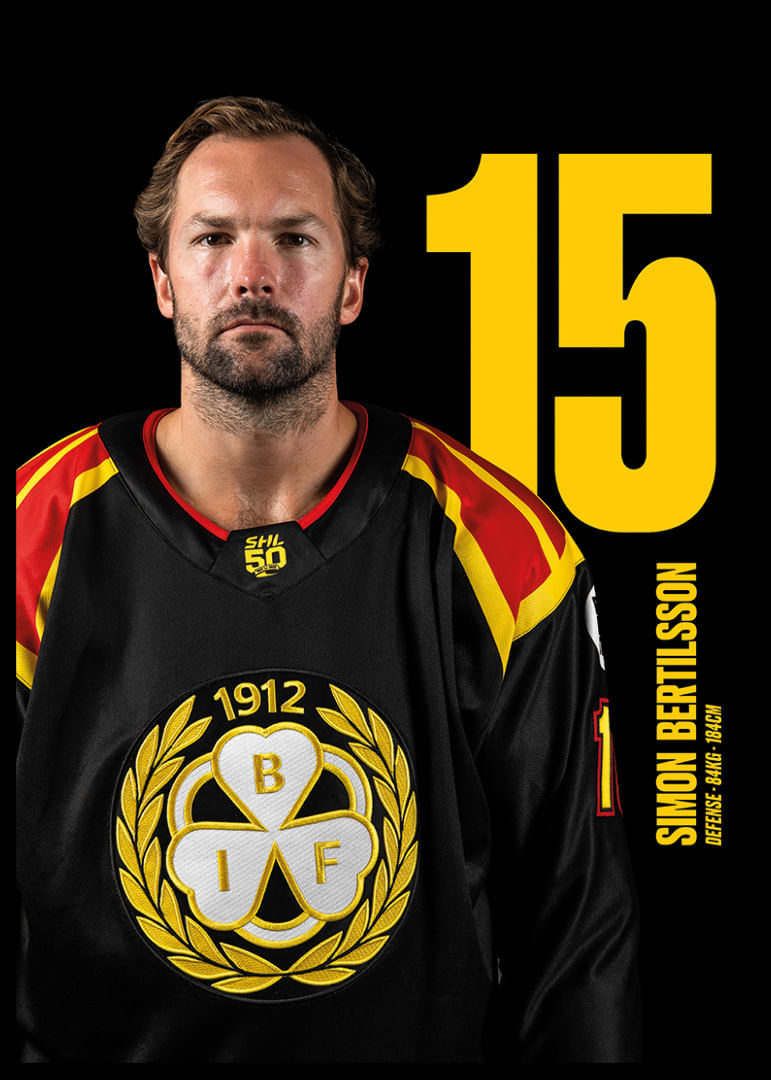 Simon Bertilsson #15 Brynäs IF 2025/2026-12