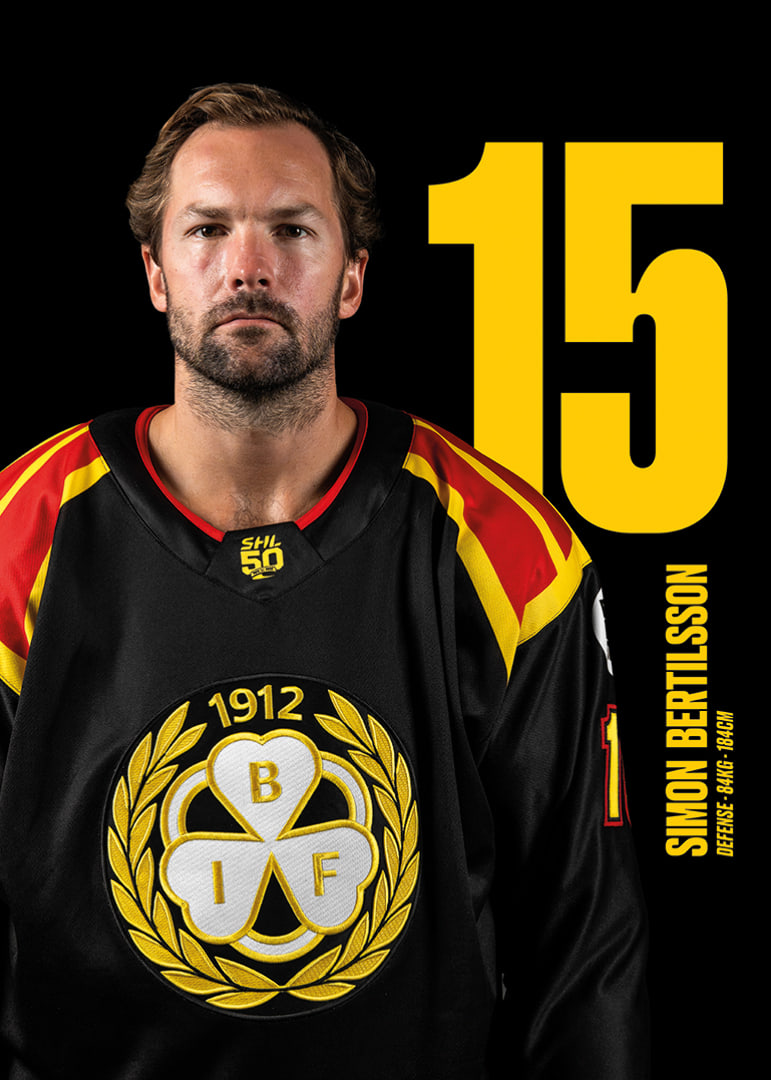 Simon Bertilsson #15 Brynäs IF 2025/2026-12