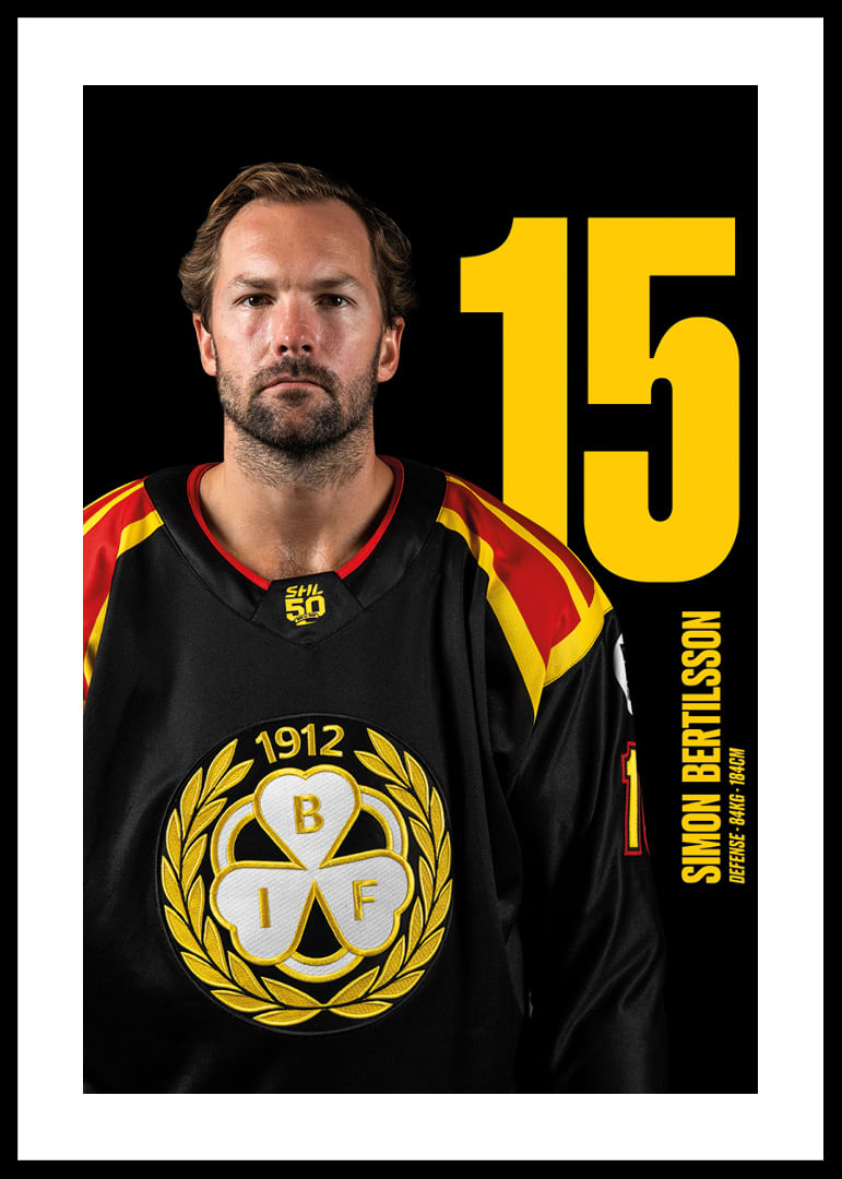 Simon Bertilsson #15 Brynäs IF 2025/2026-12