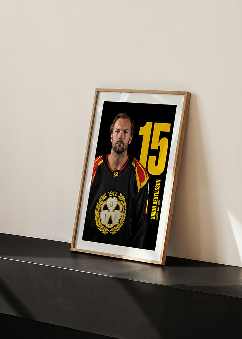 Simon Bertilsson #15 Brynäs IF 2025/2026-12