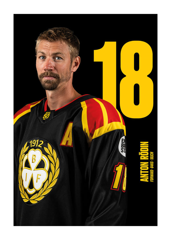 Poster Anton Rödin #18 Brynäs IF 2025/2026