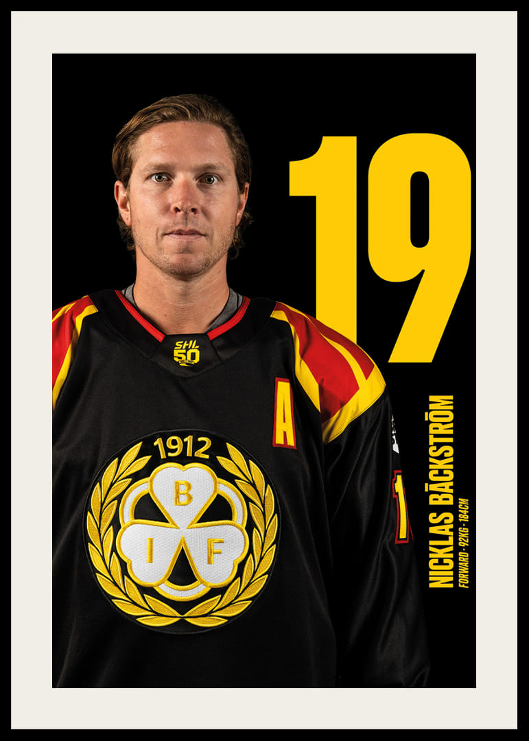 Nicklas Bäckström #19 Brynäs IF 2025/2026-12