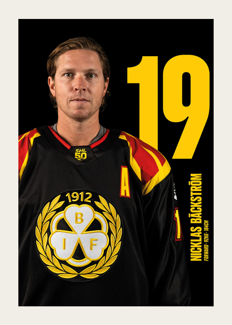Nicklas Bäckström #19 Brynäs IF 2025/2026-12
