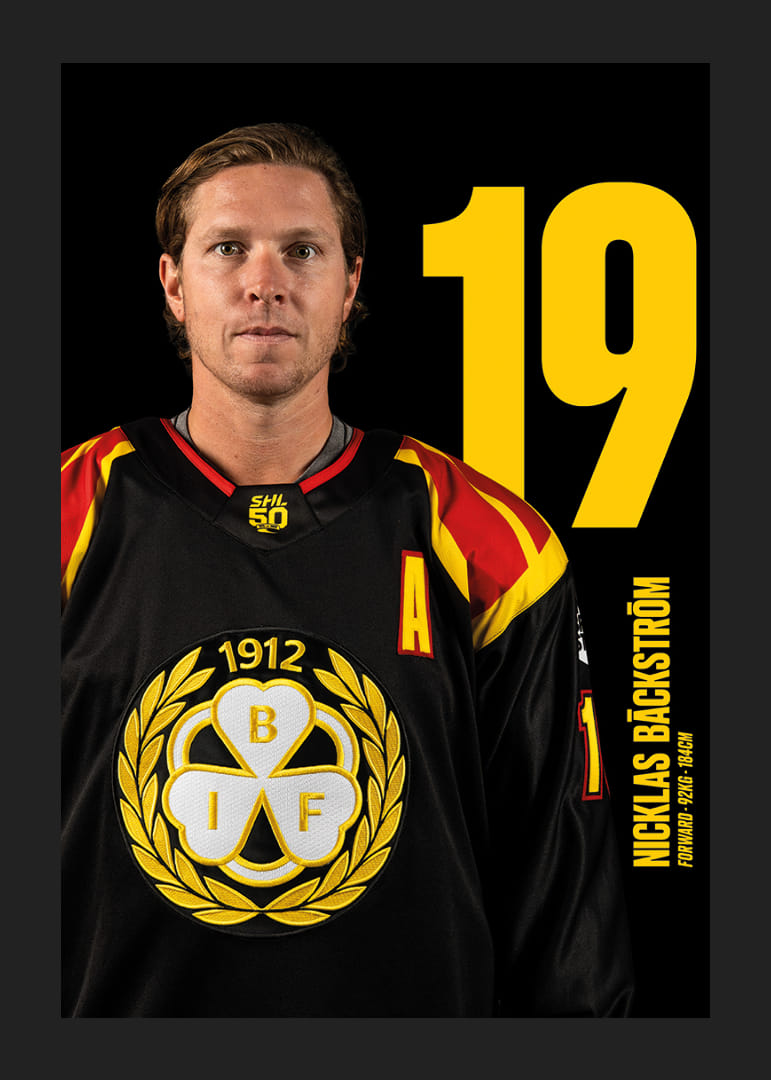 Nicklas Bäckström #19 Brynäs IF 2025/2026-12