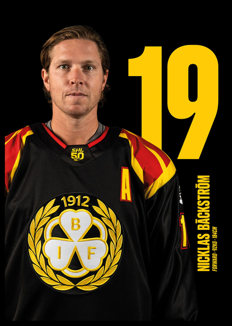 Nicklas Bäckström #19 Brynäs IF 2025/2026-12