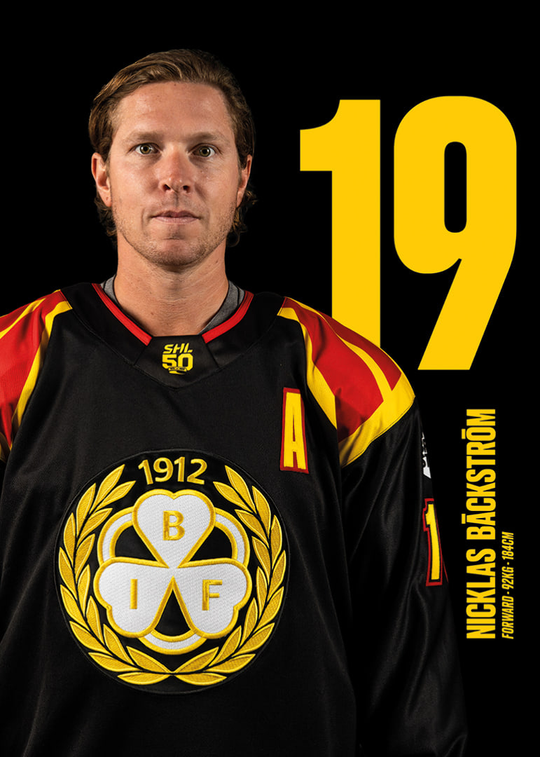 Nicklas Bäckström #19 Brynäs IF 2025/2026-12
