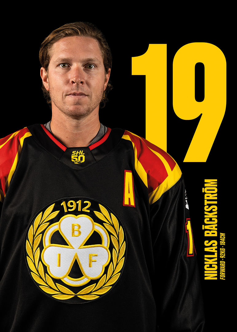Nicklas Bäckström #19 Brynäs IF 2025/2026-12
