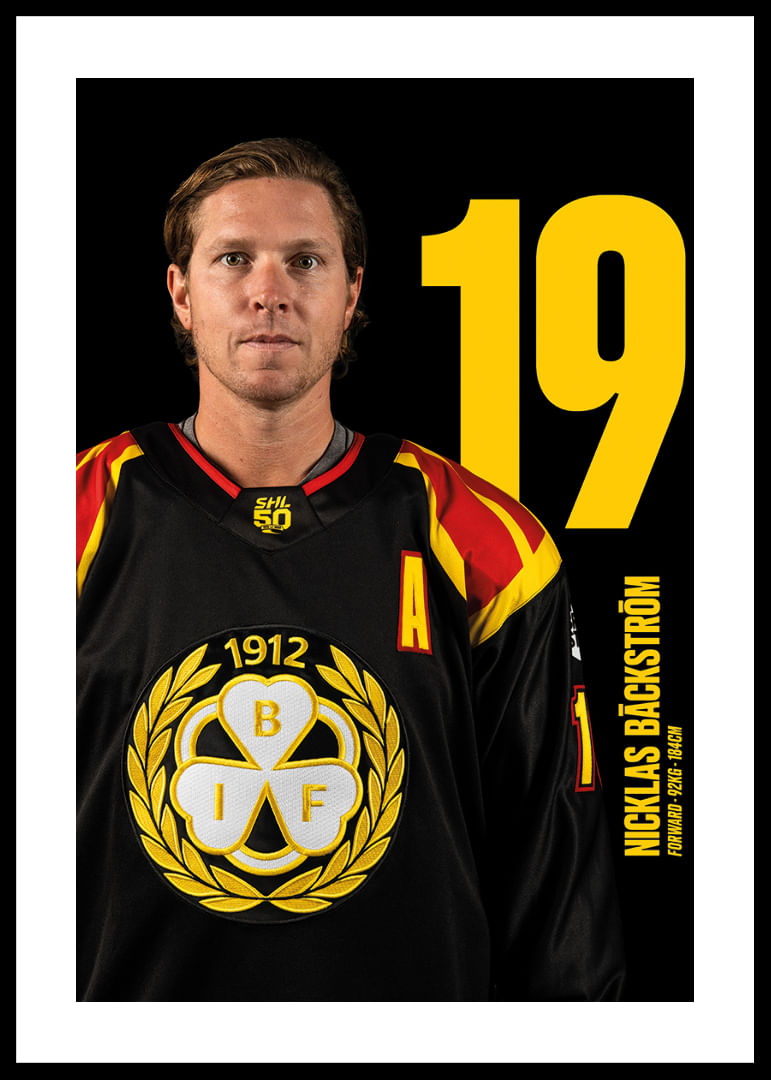Nicklas Bäckström #19 Brynäs IF 2025/2026-12