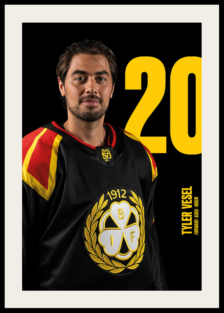 Tyler Vesel #20 Brynäs IF 2025/2026-12