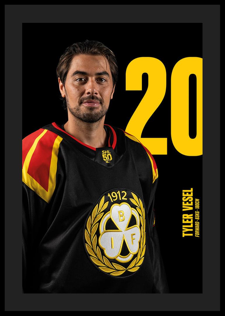 Tyler Vesel #20 Brynäs IF 2025/2026-12
