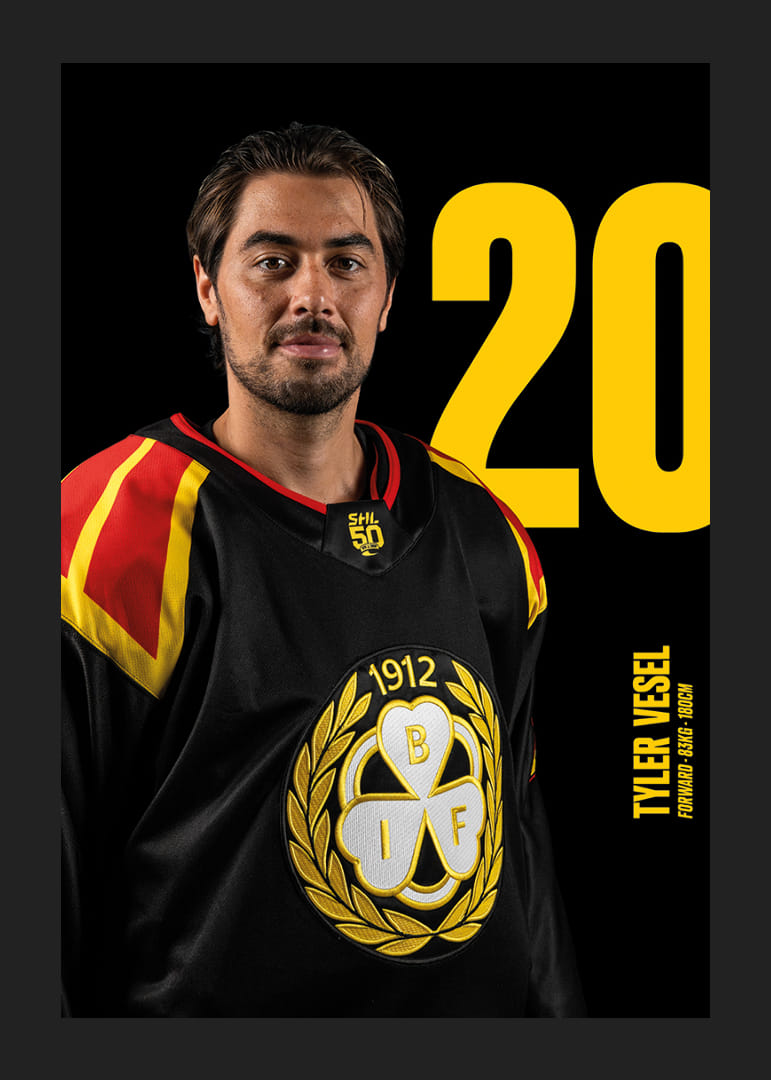 Tyler Vesel #20 Brynäs IF 2025/2026-12