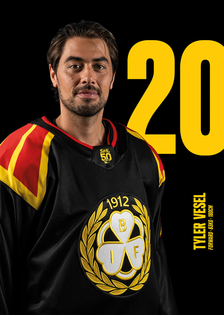 Tyler Vesel #20 Brynäs IF 2025/2026-12