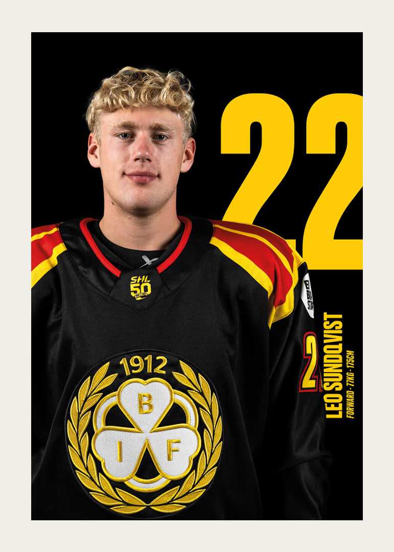 Leo Sundqvist #22 Brynäs IF 2025/2026-12