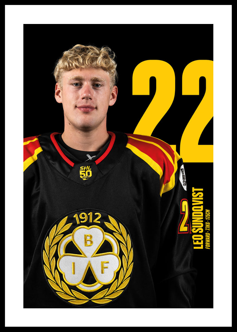 Leo Sundqvist #22 Brynäs IF 2025/2026-12