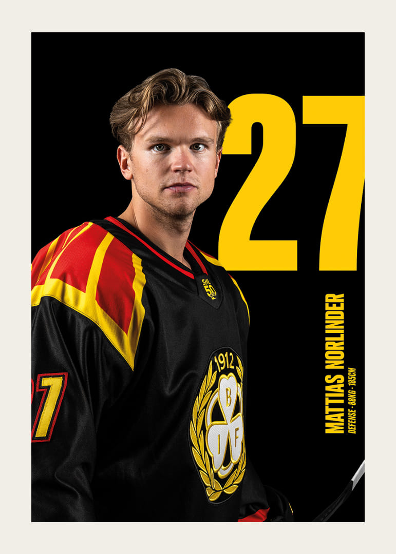 Mattias Norlinder #27 Brynäs IF 2025/2026-12
