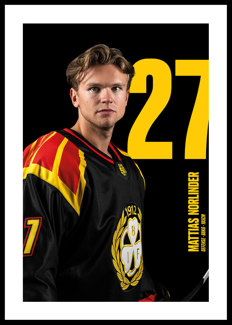 Mattias Norlinder #27 Brynäs IF 2025/2026-12