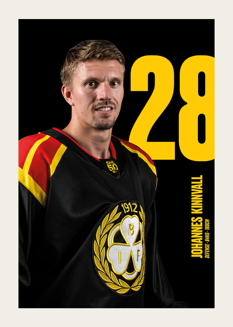 Johannes Kinnvall #28 Brynäs IF 2025/2026-12