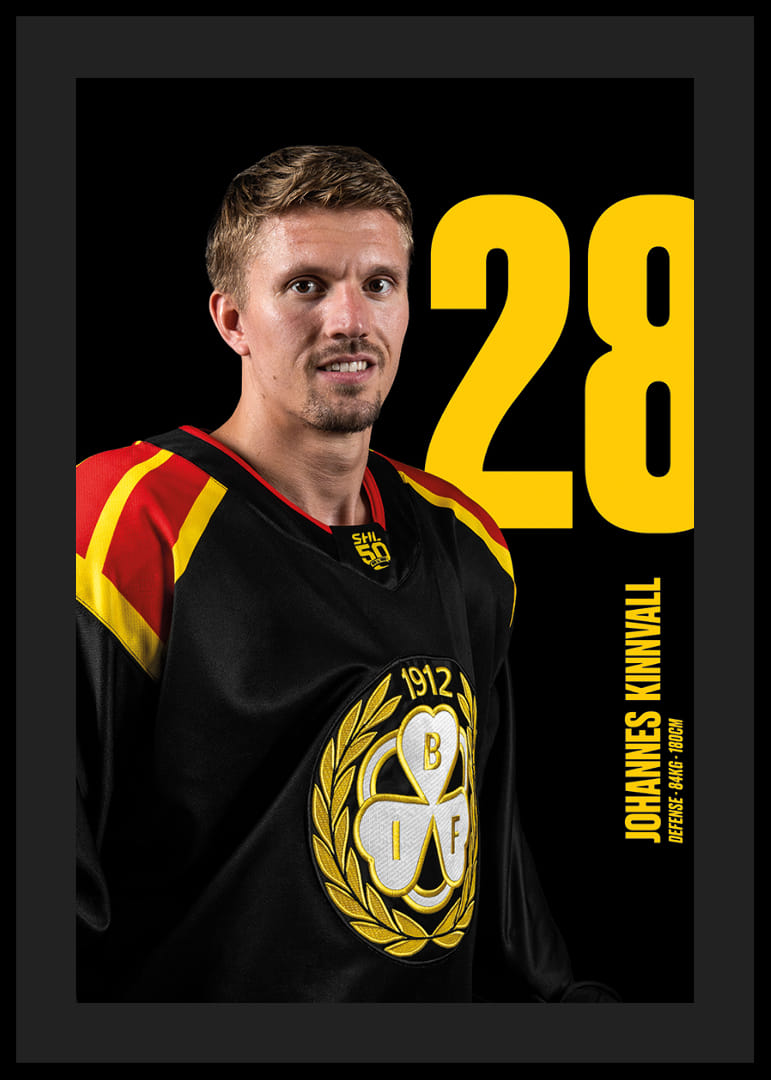 Johannes Kinnvall #28 Brynäs IF 2025/2026-12