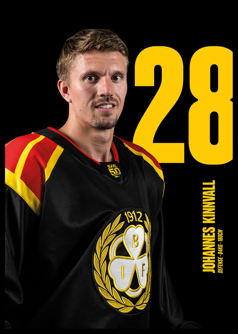 Johannes Kinnvall #28 Brynäs IF 2025/2026-12