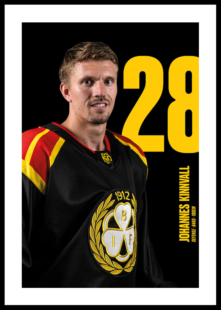 Johannes Kinnvall #28 Brynäs IF 2025/2026-12