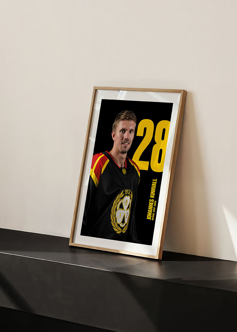 Johannes Kinnvall #28 Brynäs IF 2025/2026-12