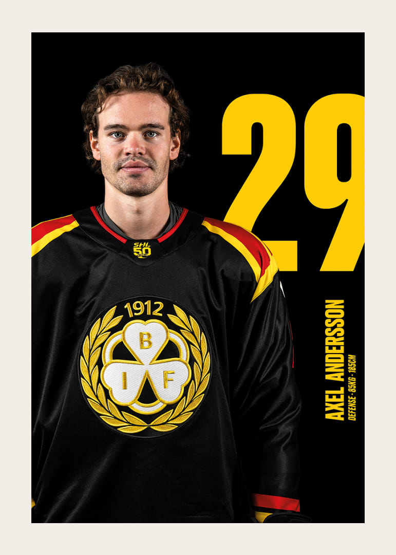 Axel Andersson #29 Brynäs IF 2025/2026-12