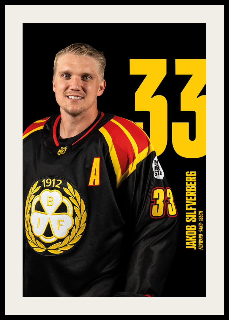 Jakob Silfverberg #33 Brynäs IF 2025/2026-12