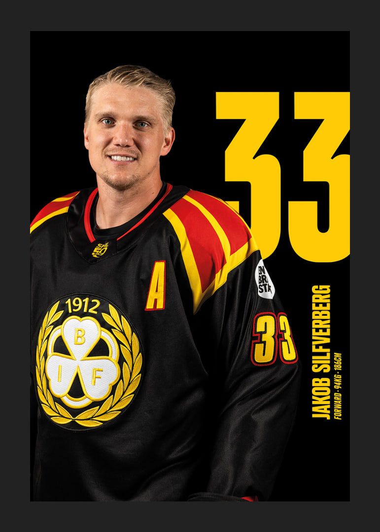Jakob Silfverberg #33 Brynäs IF 2025/2026-12