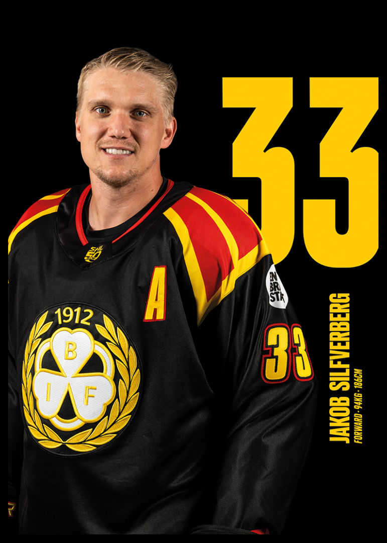 Jakob Silfverberg #33 Brynäs IF 2025/2026-12