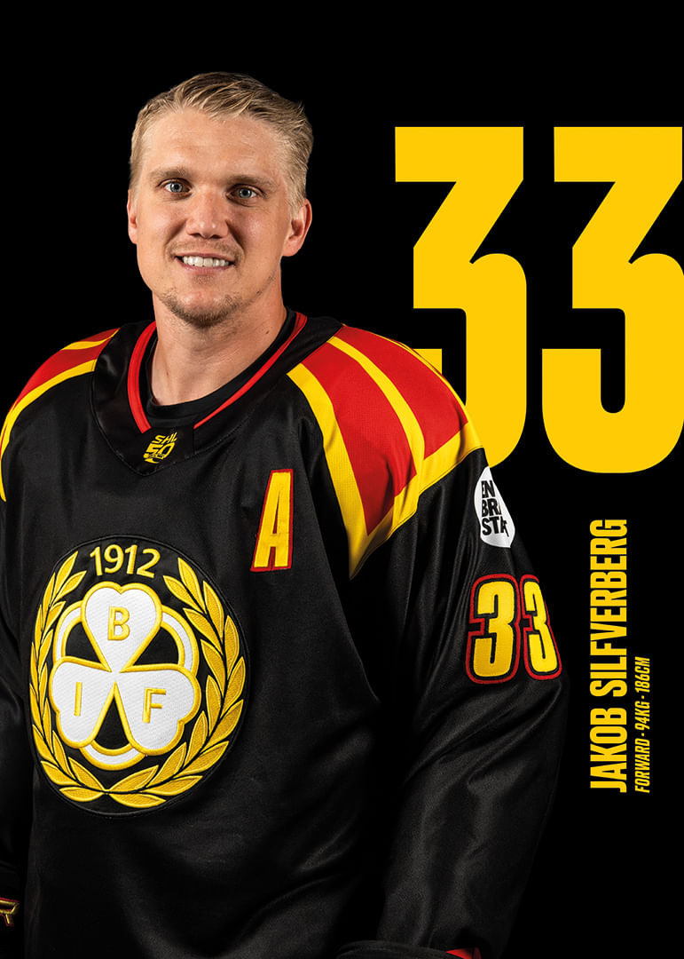 Jakob Silfverberg #33 Brynäs IF 2025/2026-12