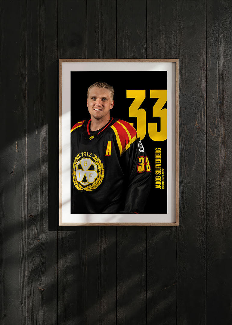 Jakob Silfverberg #33 Brynäs IF 2025/2026-12