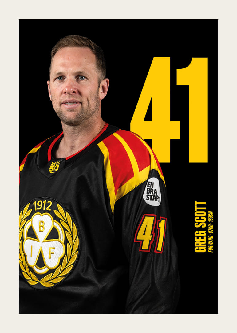 Greg Scott #41 Brynäs IF 2025/2026-12