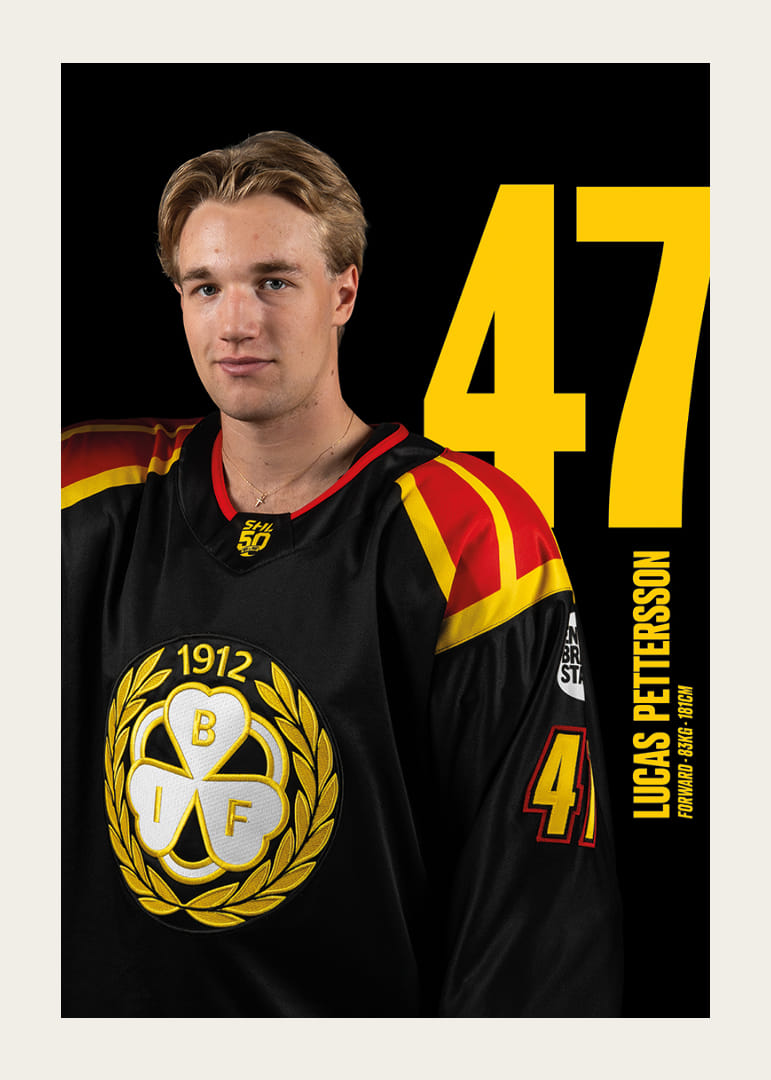 Lucas Pettersson #47 Brynäs IF 2025/2026-12