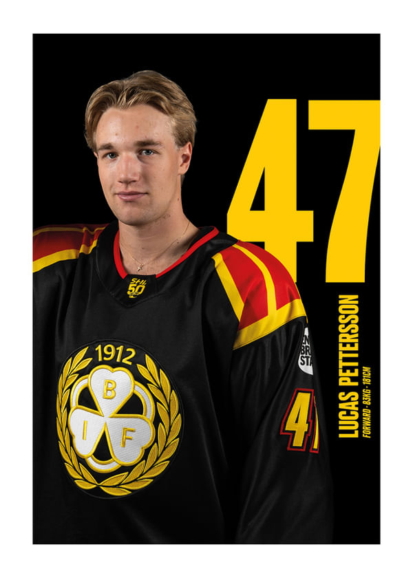 Poster Lucas Pettersson #47 Brynäs IF 2025/2026