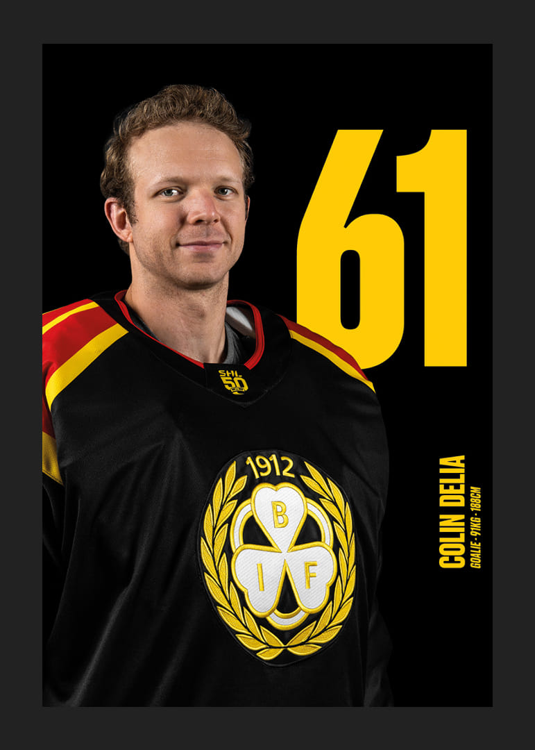 Collin Delia #61 Brynäs IF 2025/2026-12