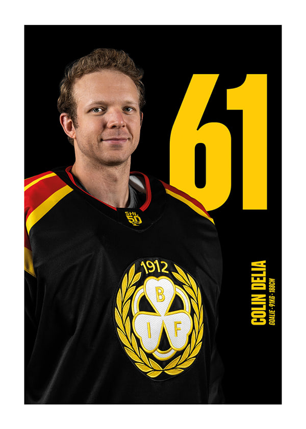Poster Collin Delia #61 Brynäs IF 2025/2026