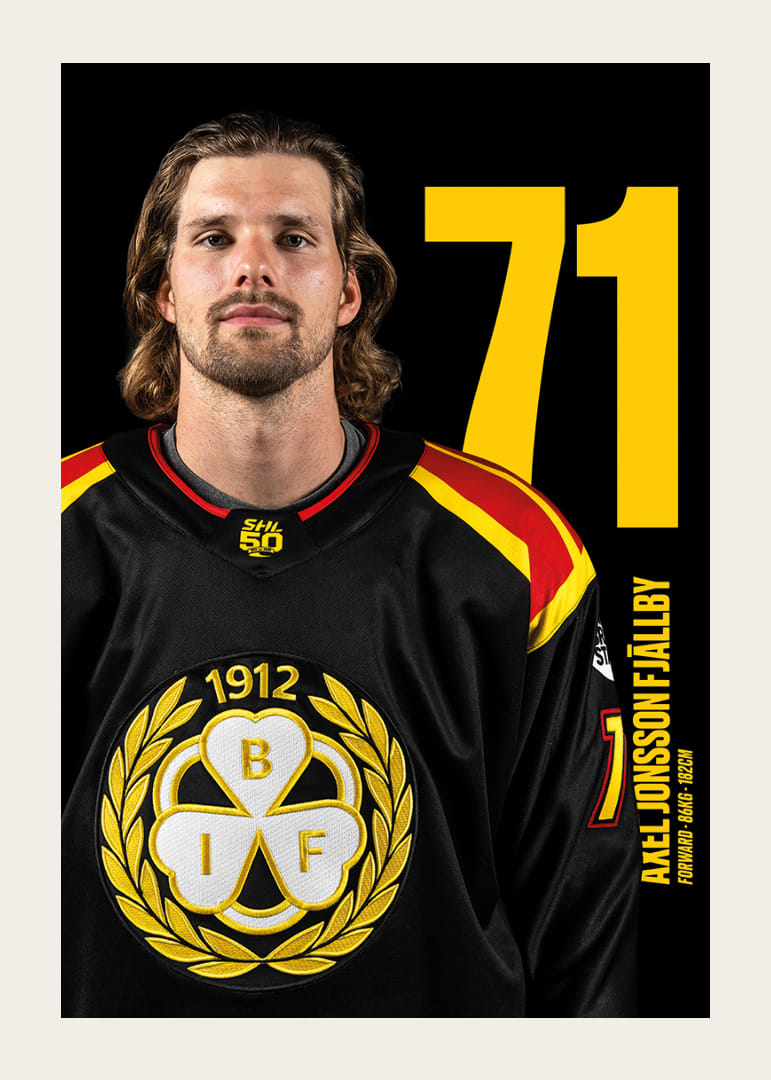 Axel Jonsson Fjällby #71 Brynäs IF 2025/2026-12