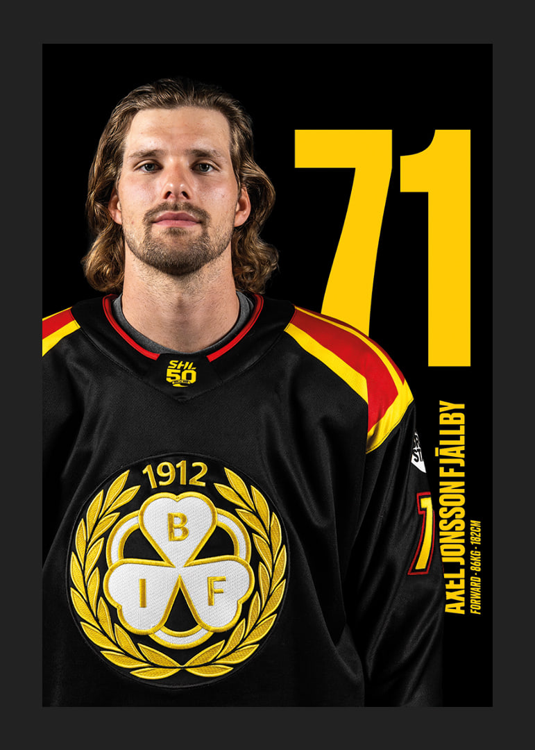 Axel Jonsson Fjällby #71 Brynäs IF 2025/2026-12