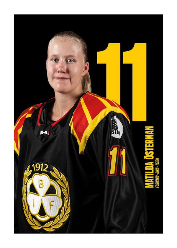 Poster Matilda Österman #11 Brynäs IF 2025/2026