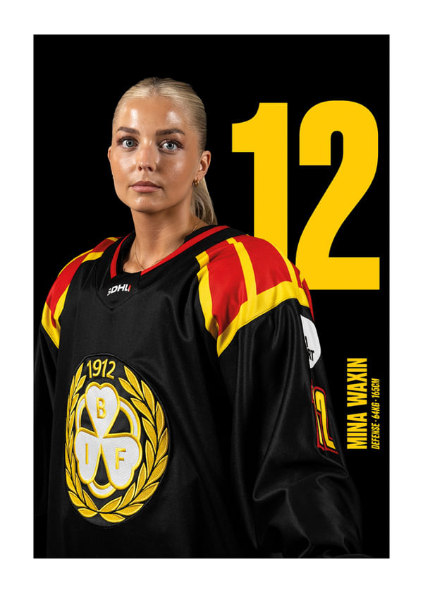 Poster Mina Waxin #12 Brynäs IF 2025/2026