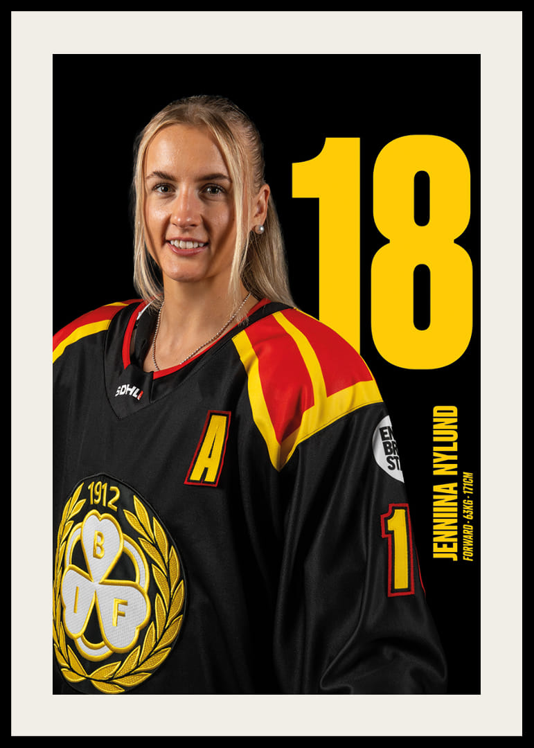 Jenniina Nylund #18 Brynäs IF 2025/2026-12