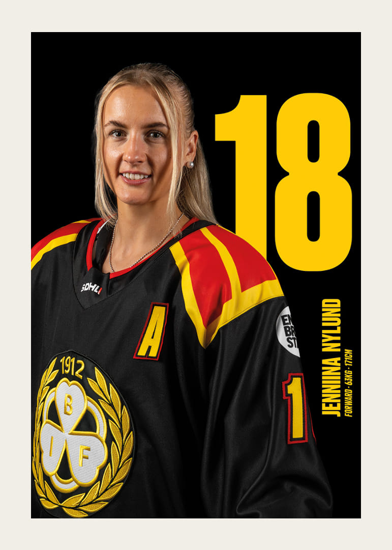 Jenniina Nylund #18 Brynäs IF 2025/2026-12