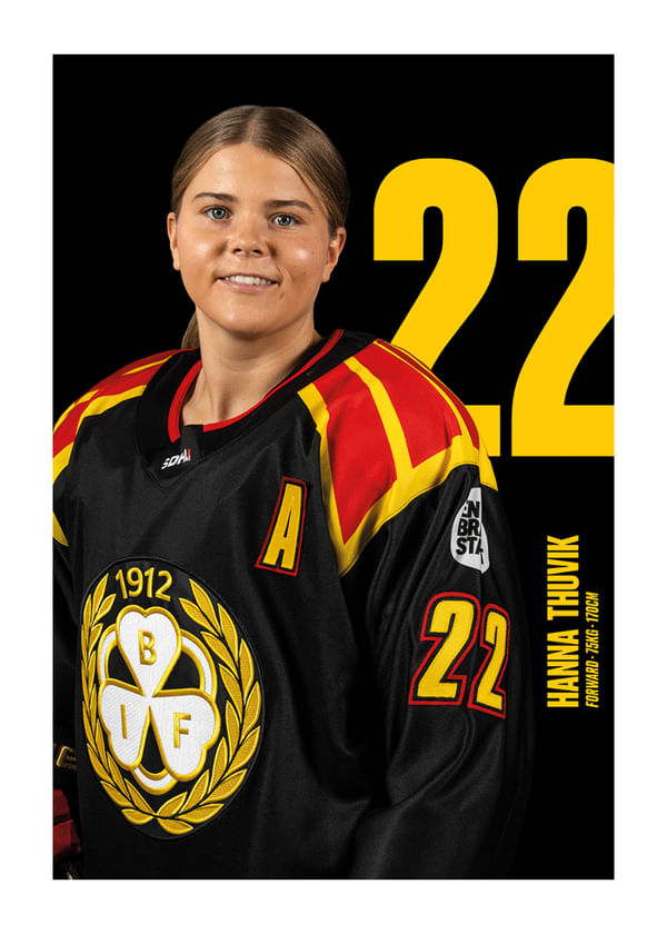 Poster Hanna Thuvik #22 Brynäs IF 2025/2026