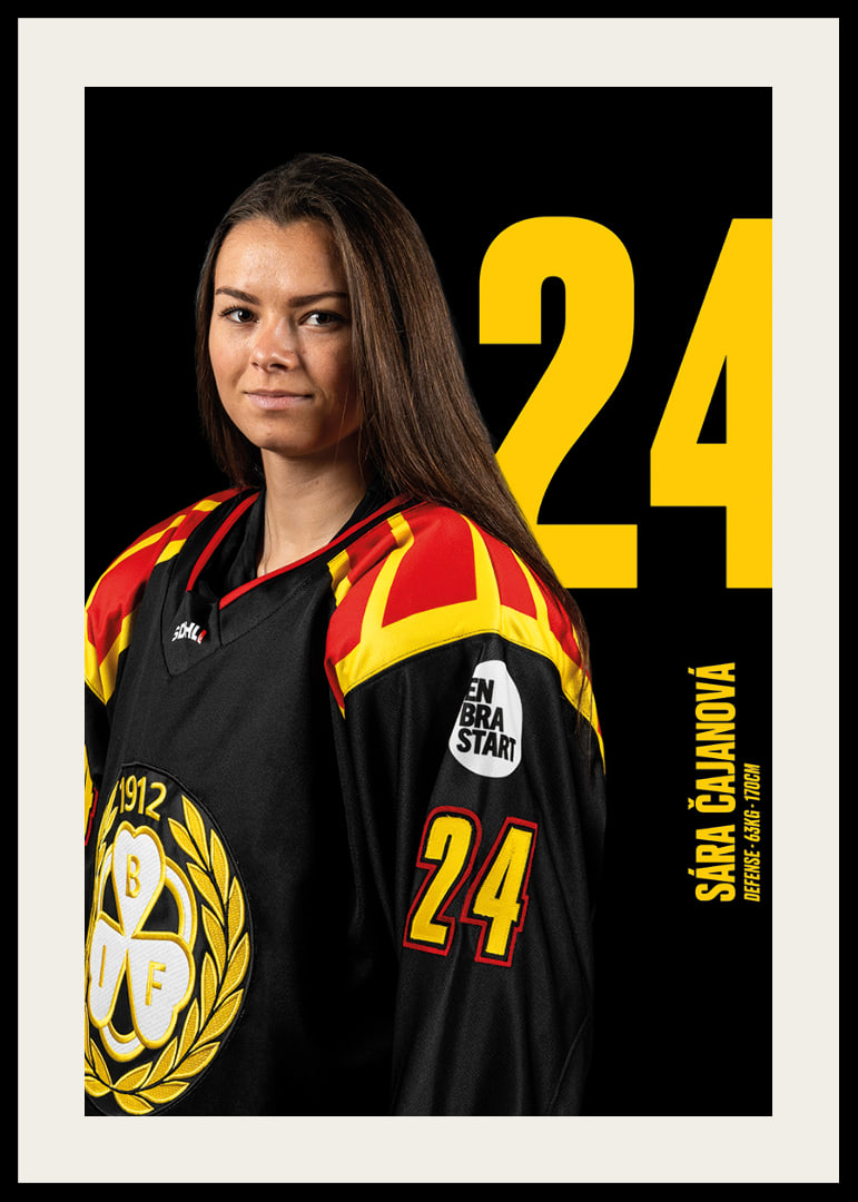 Sara Cajanova #24 Brynäs IF 2025/2026-12