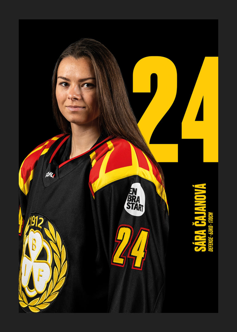 Sara Cajanova #24 Brynäs IF 2025/2026-12