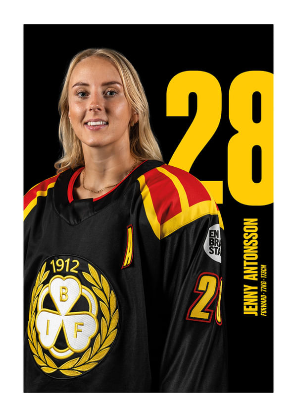 Poster Jenny Antonsson #28 Brynäs IF 2025/2026