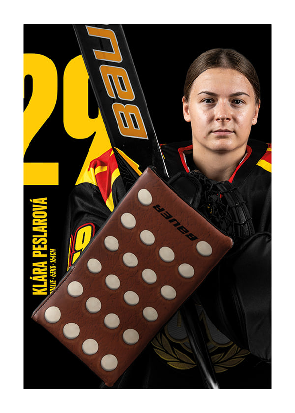 Poster Klara Peslarova #29 Brynäs IF 2025/2026