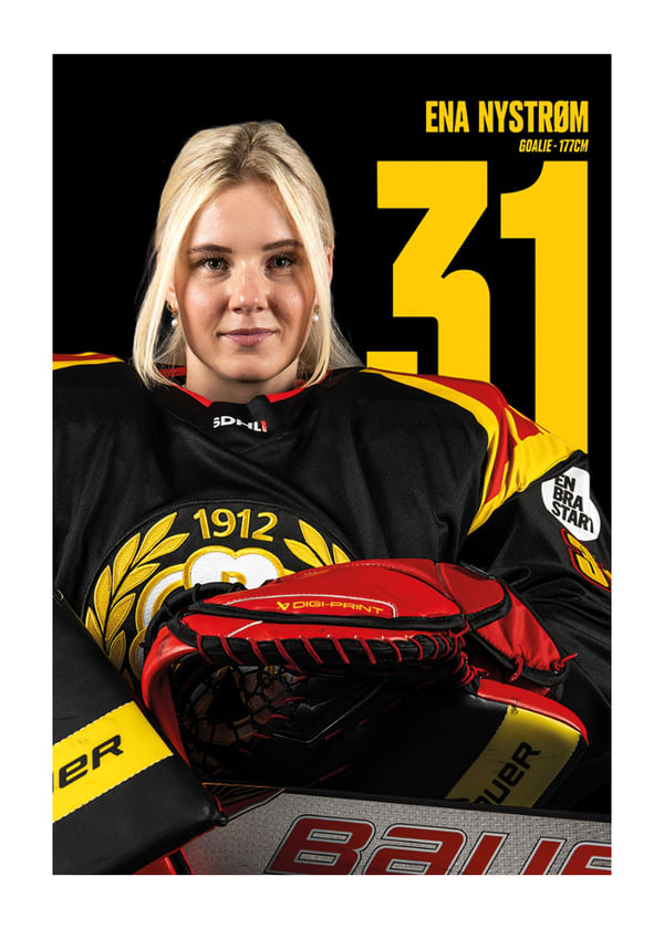 Poster Ena Nystrøm #31 Brynäs IF 2025/2026