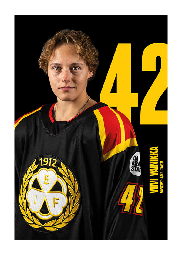 Poster Viivi Vainikka #42 Brynäs IF 2025/2026
