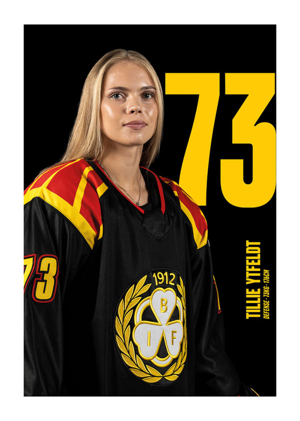 Poster Tillie Ytfeldt #73 Brynäs IF 2025/2026